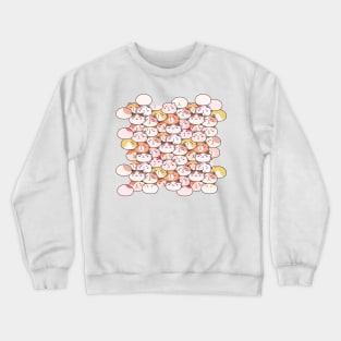 Kittens Cat Faces/ Cute Cat Faces Crewneck Sweatshirt